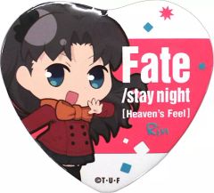 [중고] 배지 핀즈(캐릭터) 토오사카 린 [극장판 Fate/stay night[Heaven's Feel] 하트캔 배지 컬렉션]