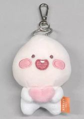 [중고] 키홀더 리틀 아피치(하트) 봉제인형 키링 [카카오프렌즈] APEACH OMOTESANDO 한정