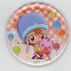 [중고] 배지 핀즈 타케노우치하쿠 [DIGIMON ADVENTURE FES.2019:디지페스 2019 디지몬 스티치즈 캔 배지]