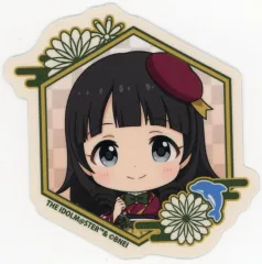 【中古】シール・ステッカー 氏家むつみ ダイカットステッカー(ミニキャライラスト) 「アイドルマスターシリーズ 伊勢・鳥羽・志摩をぐるっと巡る! THE ISE-SHIM＠STER」