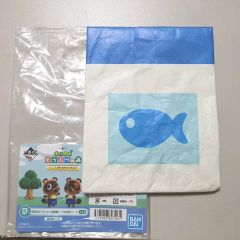 どうぶつの森 一番くじ D賞 島民気分でおでかけ 紙袋風バック＆巾着 全