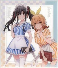 [중고] 캐릭터 카드 유키노시타 유키노 & 잇시키 이로하 [역시 내 청춘 러브 쌀은 틀렸다. 완 신작 아메리칸 다이너 ver. 트레이딩 아크릴 카드]