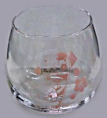 [중고] 머그컵·탕만 리락쿠마 디저트 글라스 [이치반 복권 리락쿠마 사쿠라 카페] F상