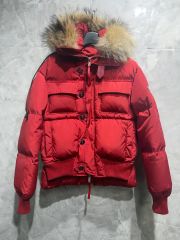 Wholenine AuthenticWear レッド フード付きブルゾン L - メルカリ