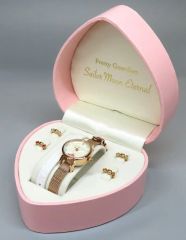 [Used] Desk Clock/Wall Clock Sailor 4 Warriors Ver. Change Belt Watch "Pretty Guardian Sailor Moon Eternal Movie"