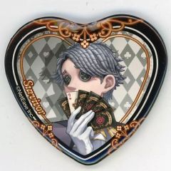 【中古】バッジ・ピンズ 納棺師(イソップ・カール) 「Identity V 第五人格 常設カフェ(BUTLER’S CAFE) in SWEETS PARADISE 第5弾 トレーディングハート型缶バッジ」