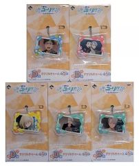 [중고] 키홀더 마스코트(캐릭터) 전 5종 세트 아크릴 매력 [이치반 쿠지 유리!!! on ICE~Exhibition~] D상