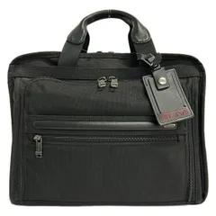 TUMI(トゥミ) ビジネスバッグ美品  - 26531D4 黒 本体ロックなし レザーのサムネイル