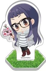 [중고] 아크릴 스탠드 아크릴 패널 오가키 치아키 [유루 캔 △ 트레이딩 잔디 아크릴 스탠드 vol.2]