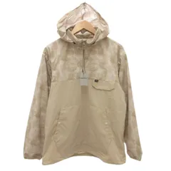 キャロウェイ CALLAWAY travis mathew 美品 PRINT ANORAK 2 WAY JACKET アノラックパーカー フーディー プルオーバー L ベージュ 7A1003 /JS ■GY17のサムネイル