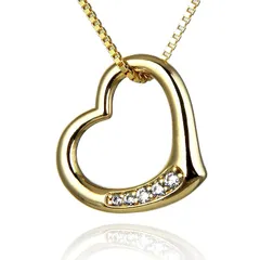 【新品】 [Miragem Jewelry] 女性用ハートネックレス 1