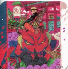 [중고] 코스터(캐릭터) 나루토 & 가마분타 [NARUTO-나루토- 아트 코스터] 창간 50주년 기념 주간 소년 점프전 VOL.3 상품