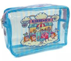 [중고] 가방 (캐릭터) 테마 아트 (블루) 쿠리 아나 파우치 [이치 반 쿠지 스타 커비 KIRBY ICE CREAM] D 상