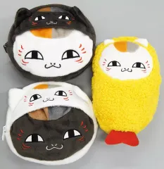 【中古】雑貨 全3種セット ぬいぐるみポーチ 「夏目友人帳」