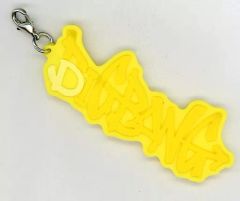 [중고] 키홀더 마스코트 (남성) D-LITE 고무 매력 (옐로우) [이치 반 쿠지 BIGBANG 2017] G상