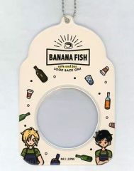 BANANA FISH アッシュ トレーディングレザーキーホルダー - メルカリ