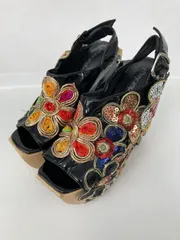 JEFFREY CAMPBELL ジェフリーキャンベル サンダル 37 ブラック レディースのサムネイル