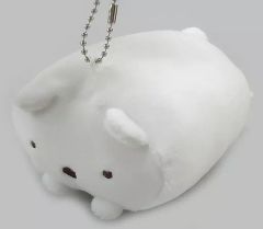 [중고]키홀더·마스코트(캐릭터) 시로쿠마 볼 체인 첨부 쫄깃쫄깃한 장난감 [스미코구라시]
