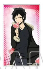 【中古】キャラカード 折原臨也(ハート) 「デュラララ!!×2 winterフェア in アニメイト Ver.winter トレーディングアクリルカード 折原臨也＆平和島静雄」