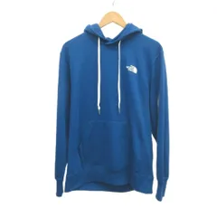 ザノースフェイス THE NORTH FACE プルオーバーパーカー トップス L 青 ブルー フード付き 長袖 カンガルーポケット /YU ■GY99のサムネイル