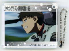[중고] 키홀더 이카리 신지 [에반게리온 30주년×animatecafe 트레이딩 CoLotta(트레이딩 아크릴 플레이트 키홀더)