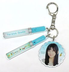 [중고]키 홀더 이케다 에이사(노기자카 46) 개별 스틱 라이트 키 홀더 [한여름의 전국 투어 2025]