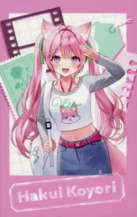 【中古】キャラカード 博衣こより(アップ) 「バーチャルYouTuber ホロライブ hololive production official shop in Tokyo Station ランダムチェキ風カード hololive TRAVEL シリーズVol.