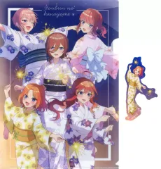 【中古】グッズセット 集合 クリアファイル＆ステッカーセット 「きゃらっとくじ TVスペシャルアニメ 五等分の花嫁＊ ～灯る、ひと夏の声～」 D賞