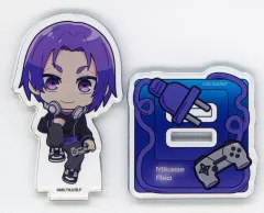 【中古】アクリルスタンド・アクリルパネル 御影玲王 「ブルーロック POP UP SHOP アクリルぷちスタンド ゲーム実況ver.(オリジナルミニキャラ)」