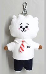 [중고] 봉제인형 마스코트 봉제인형 배지 RJ(진) 가방 매력(After School) [BT21]