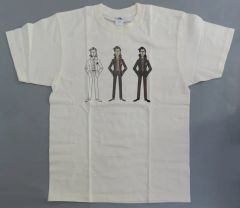 [중고] T 셔츠 로키 T 셔츠 아이보리 L 사이즈 [로키]