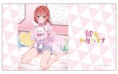 [중고] 탁상 매트 사쿠라자와 먹이 신작 고무 매트 [그녀, 빌립니다]