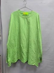 OUTIL(ウティ) バスクシャツ　グリーン 3 OUTIL ウティ バスクシャツTRICOT Lime ライム 3 タグ有 - メルカリ