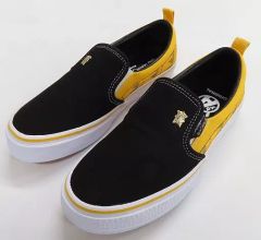 [중고] 의류 사바나 클로 기숙사 슬리폰 블랙 × 옐로우 5H (23.5cm) [디즈니 트위스티드 원더 랜드 × ABC-MART]