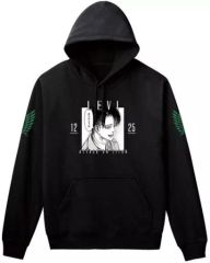 [중고] 의류 리바이 씬 파커 블랙 여성 XXXL 사이즈 [진격의 거인]