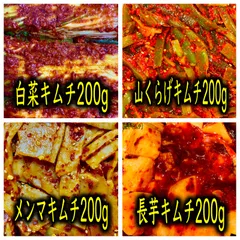 白菜200g＋山くらげ200g＋メンマ200g＋長芋200gのサムネイル