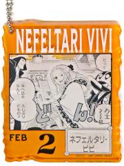 [중고] 키홀더 FEB2. 네페르타리 비비 아크릴 블록 매력 [이치 반 쿠지 원피스 ONE PIECE BASE SHOP 복권 366DAYS OF BIRTHDAYS(1~3월)] 아크릴 블록 매력상