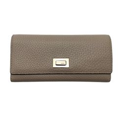 極美品】FENDI ピーカブー コンチネンタル 長財布 ターンロック グレー