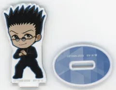 【中古】アクリルスタンド・アクリルパネル レオリオ=パラディナイト 「HUNTER×HUNTER アニメイトフェア in 2025 Winter トレーディング ちびキャラ スーツver. アクリルスタンド」