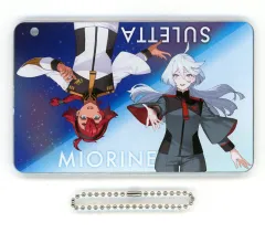 【中古】収納・携帯用アイテム スレッタ・マーキュリー＆ミオリネ・レンブラン スライドカードケース 「機動戦士ガンダム 水星の魔女」