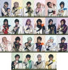 【中古】キャラカード 全22種セット ランダムふぉとカードA(十周年祝賀祭ver.) 「ミュージカル『刀剣乱舞』 目出度歌誉花舞 十周年祝賀祭」 追加グッズ