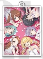 [중고]키 홀더 집합(6명) [THE IDOLM@STER Series×시구레우이 빅카메라 그룹 선행 판매 페어 트레이딩 홀로그램 아크릴 키 홀더]