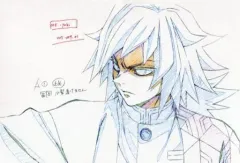 【中古】ポストカード 冨岡義勇(睨み/バストアップ) 展示原画ポストカード 「鬼滅の刃 キャラクター絵巻カフェ in ufotable Cafe 第二期」