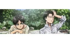 【中古】ポスター(アニメ) エレン＆リヴァイ(水浴び) 「進撃の巨人 ポス×ポスコレクション」