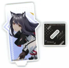 【中古】アクリルスタンド・アクリルパネル テキサス アクリルスタンドフィギュア 「アークナイツ 黎明前奏/PRELUDE TO DAWN×Animax Cafe+」