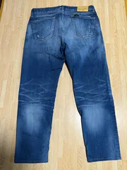 Big John   ビッグジョン　テーパード　ジョガーデニム　パンツ　ダメージ加工　MMM336H   ウエスト86   (34)