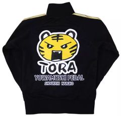[중고] 의류 나루코 쇼요시 (TORA) 동물 저지 블랙 L 사이즈 [약충 페달 × 애니메이션 가리미티드 스토어]