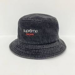 Supreme シュプリーム Denim Crusher バケットハット ボウシ デニム