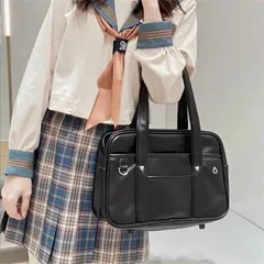 スクールバッグ スクバ レディース 学生 学生バッグ バッグ 鞄 ボストンバッグ スクール カバン 通学 JK 制服 コスプレ おしゃれ シンプ