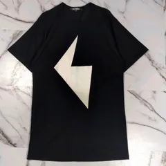 05SS RAF SIMONS History of my world期 S/S TEE lightning print 黒 46(M)のサムネイル